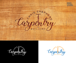 Chris shepherd carpentry / building  | Logo Design by step forward 2