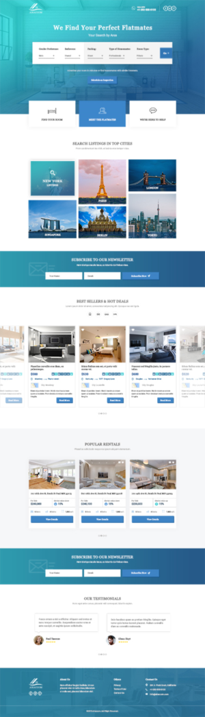 Web Design by AbhishekRoyBunty for this project | Design: #21087640