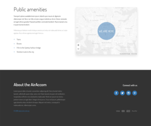 AirAccom | Web Design by Tharangafirst