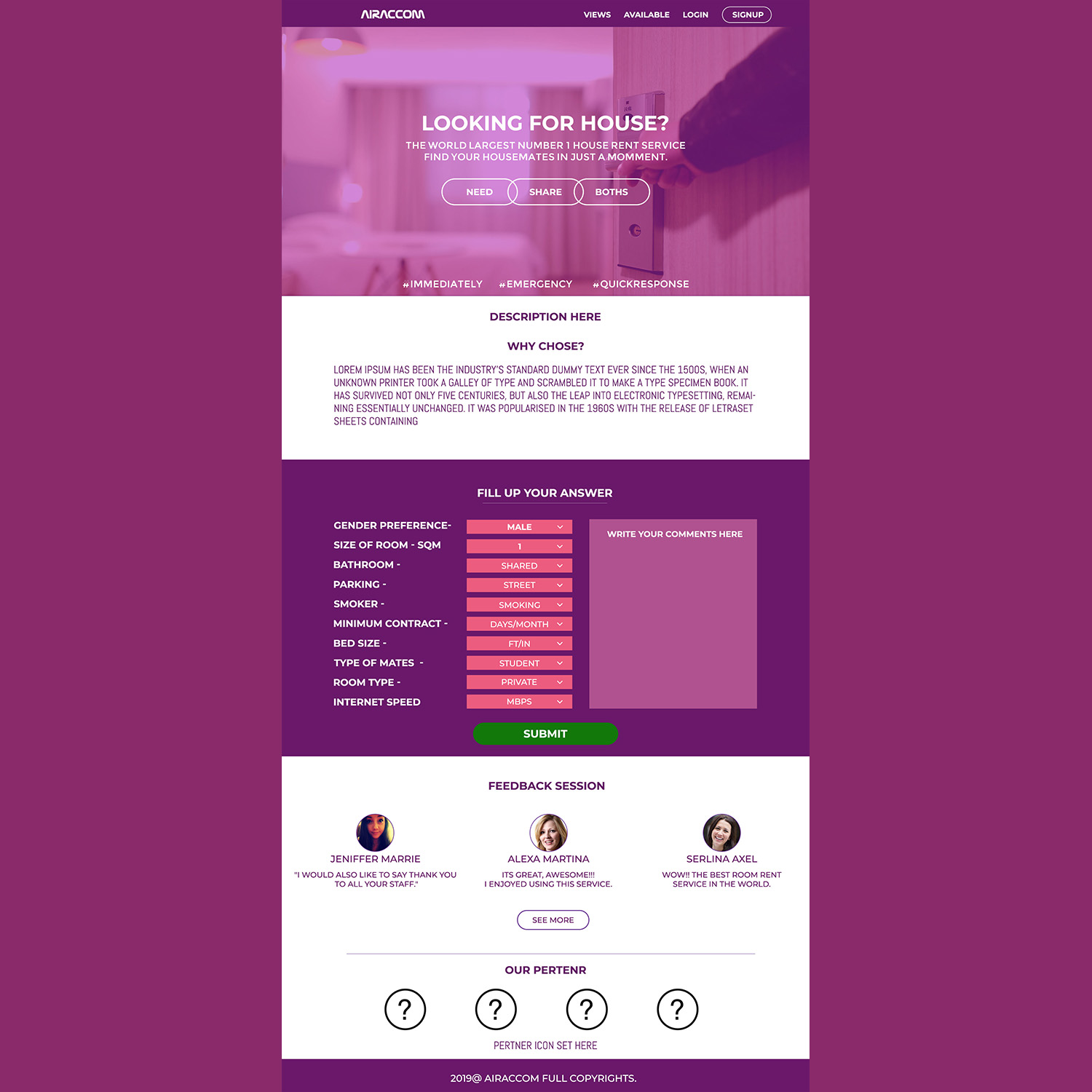 Web Design by Mongyu Marma for this project | Design #21103391