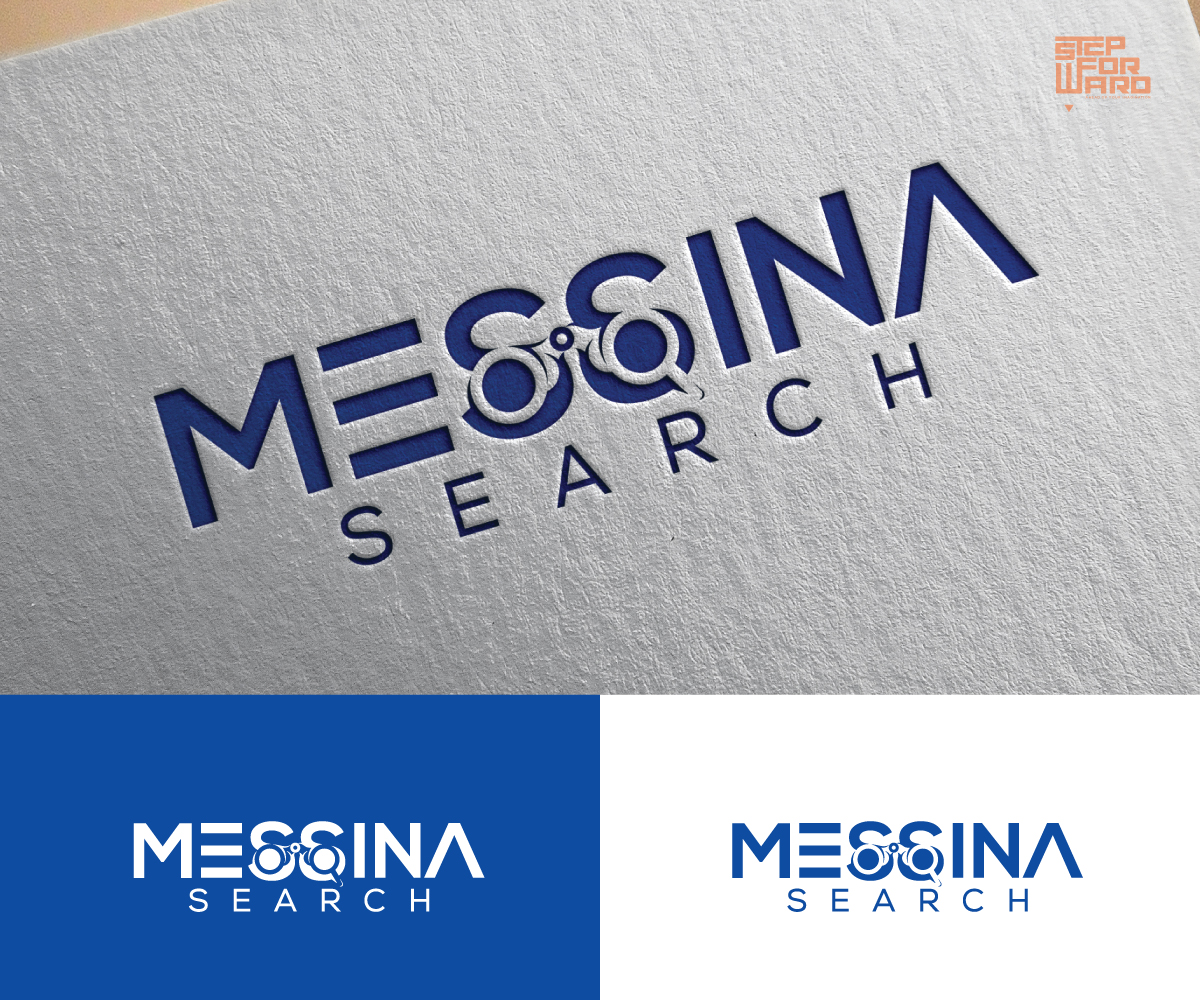 Logo Design by step forward 2 for Messina Search | Design #21057962