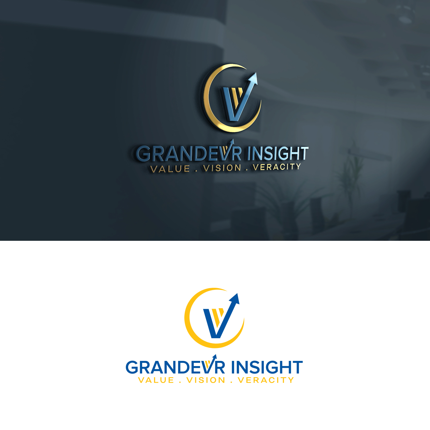 Diseño de Logo por Maxo-Biz para Grandevr Insight | Diseño #21056798