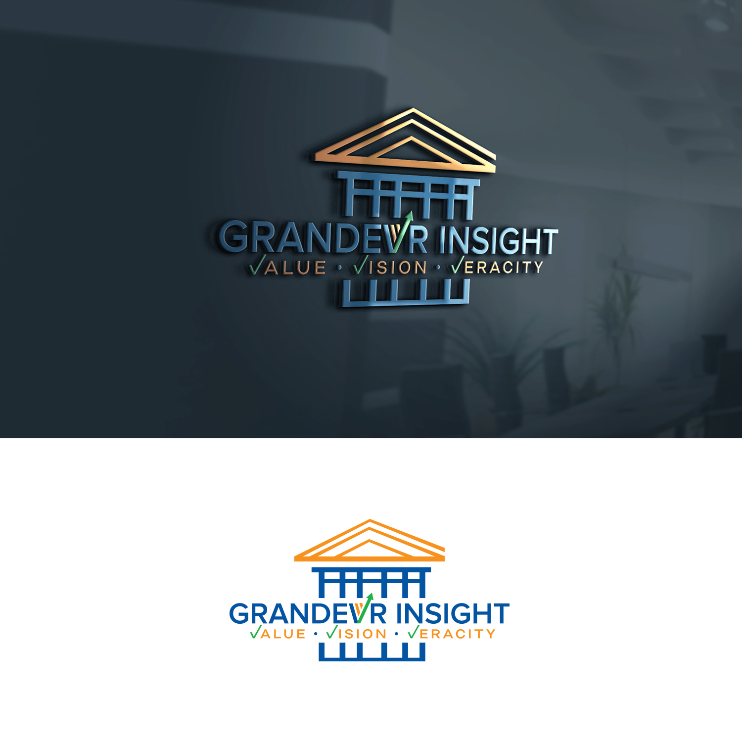 Diseño de Logo por Maxo-Biz para Grandevr Insight | Diseño #21075277