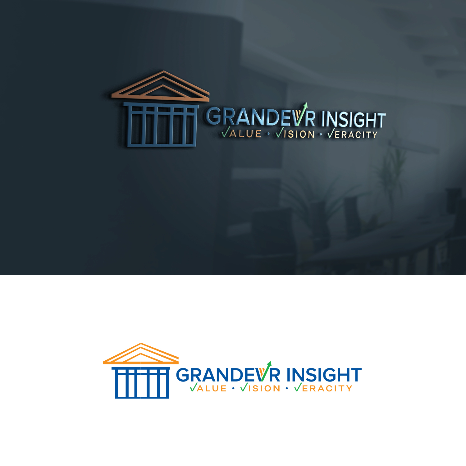 Diseño de Logo por Maxo-Biz para Grandevr Insight | Diseño #21084748