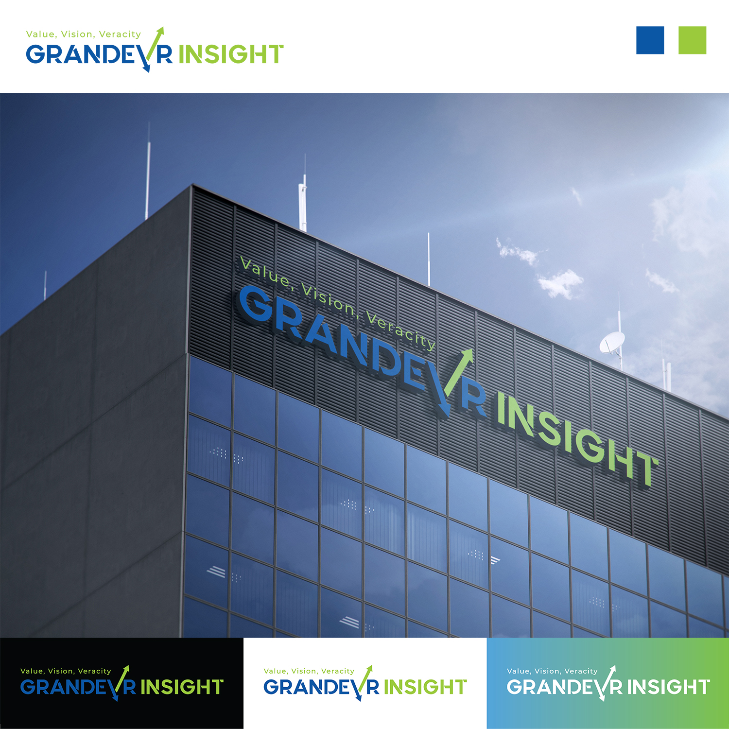 Logo Design by SimbaLeo for Grandevr Insight | Design #21057292