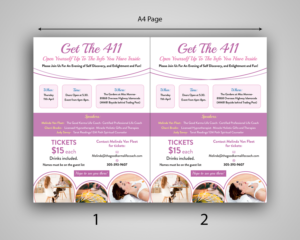 April 11th Event- Islamorada- Coaching/Tarot/Hypnotherapy | Diseño de Flyer por ecorokerz