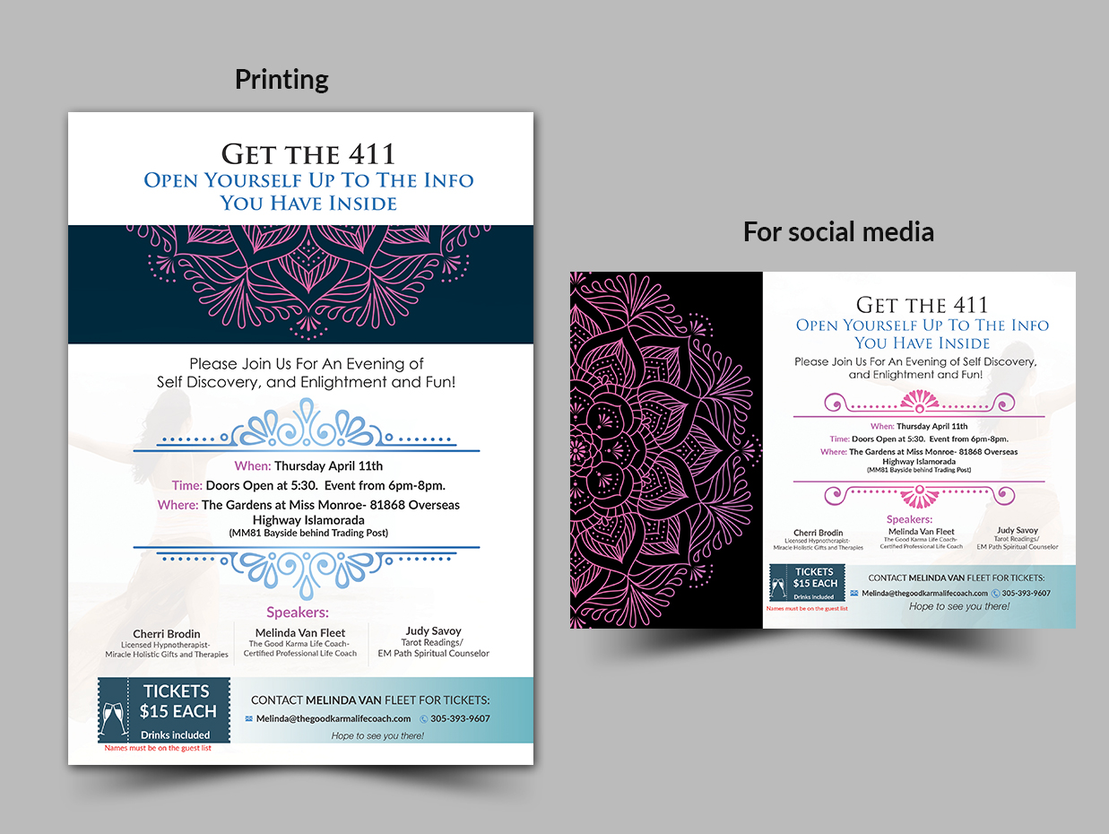 Diseño de Flyer por innovative earth para Two Starfish LLC | Diseño #21055751