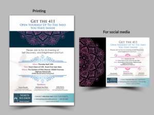 April 11th Event- Islamorada- Coaching/Tarot/Hypnotherapy | Diseño de Flyer por innovative earth