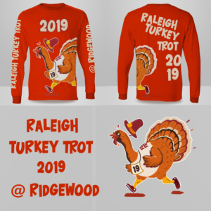  Raleigh Turkey Trot T-Shirt Design | T-shirt Design by Kero