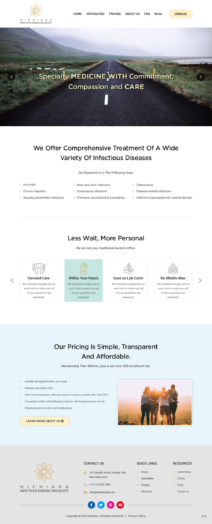Web Design by pb for this project | Design: #21078531