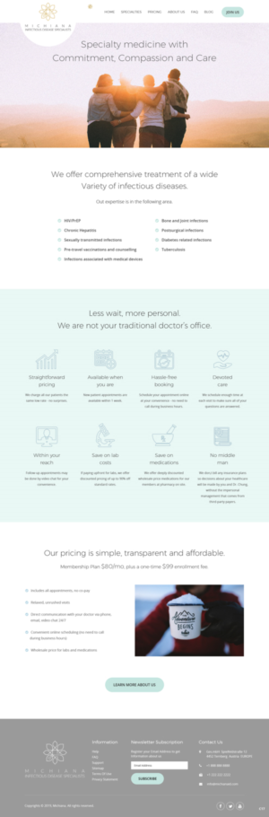 Web Design by pb for this project | Design: #21078534
