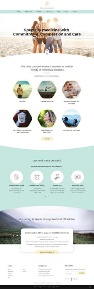 Web Design by pb for this project | Design: #21078536