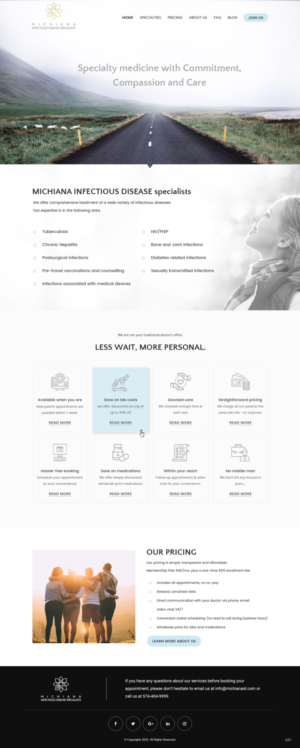Web Design by pb for this project | Design: #21078539