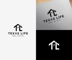 Texas Life Real Estate | Logo Design by Salina R