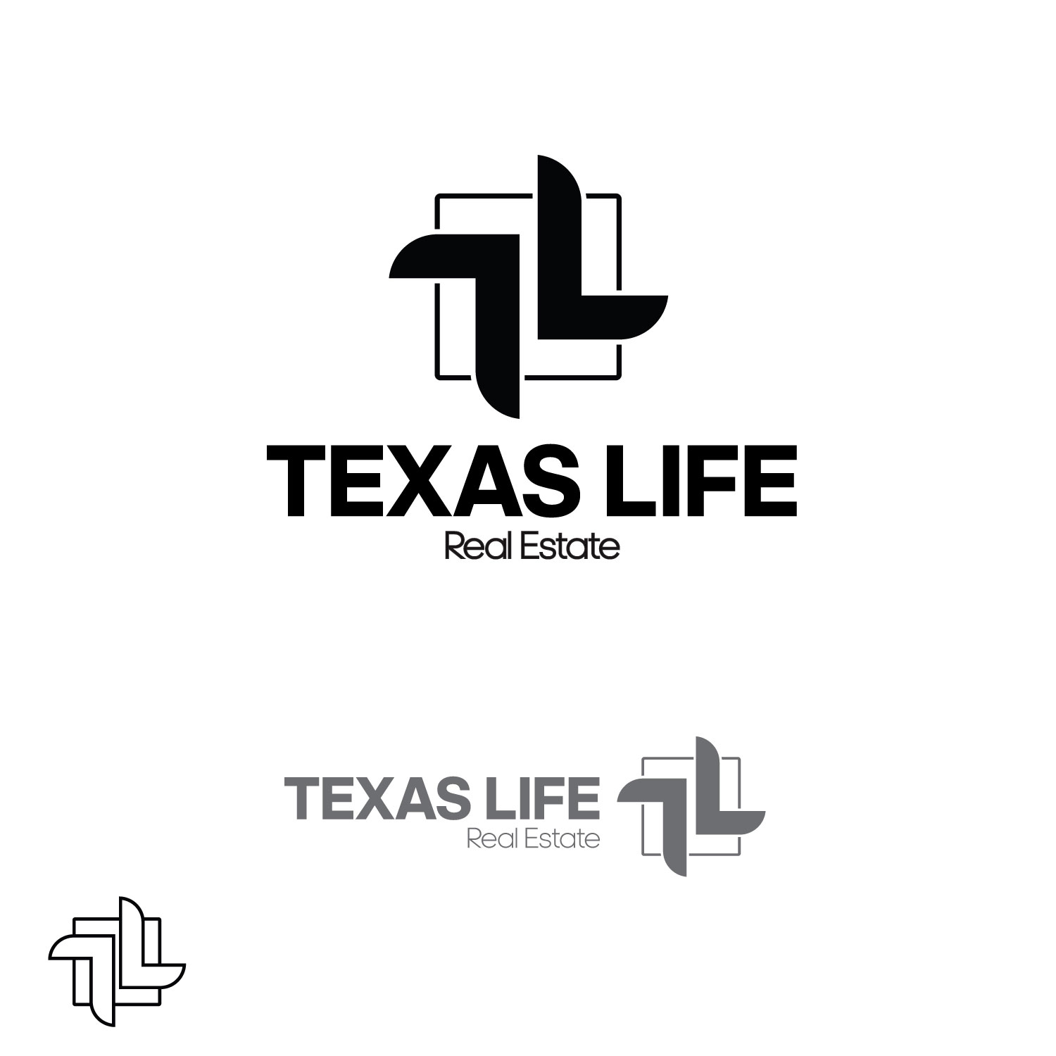 Logo Design by coo.lt for Texas Life Real Estate | Design #21058110