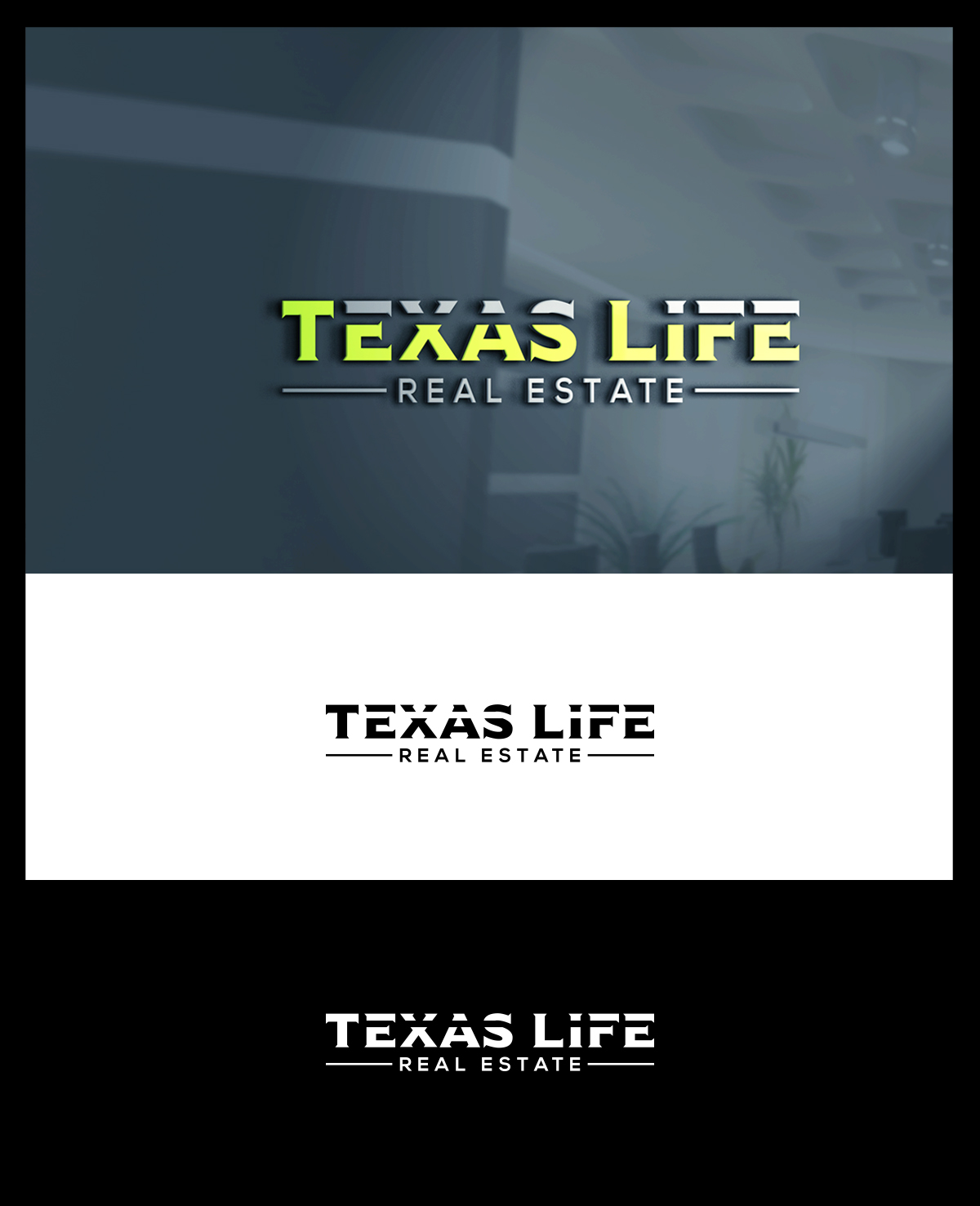 Logo Design by Mustakim for Texas Life Real Estate | Design #21059921