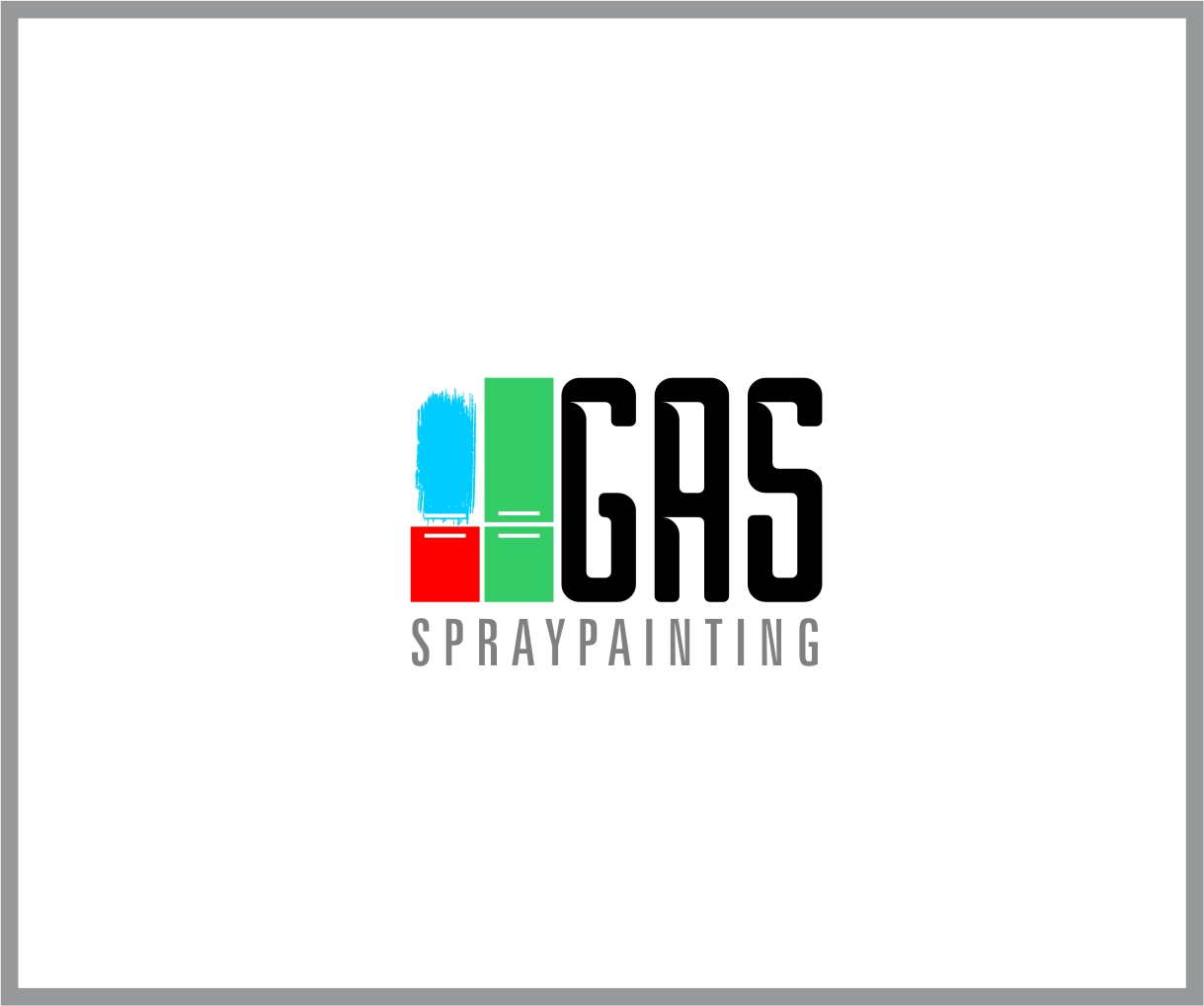 Logo Design by Idesign estudio for GAS spraypainting | Design #21119056