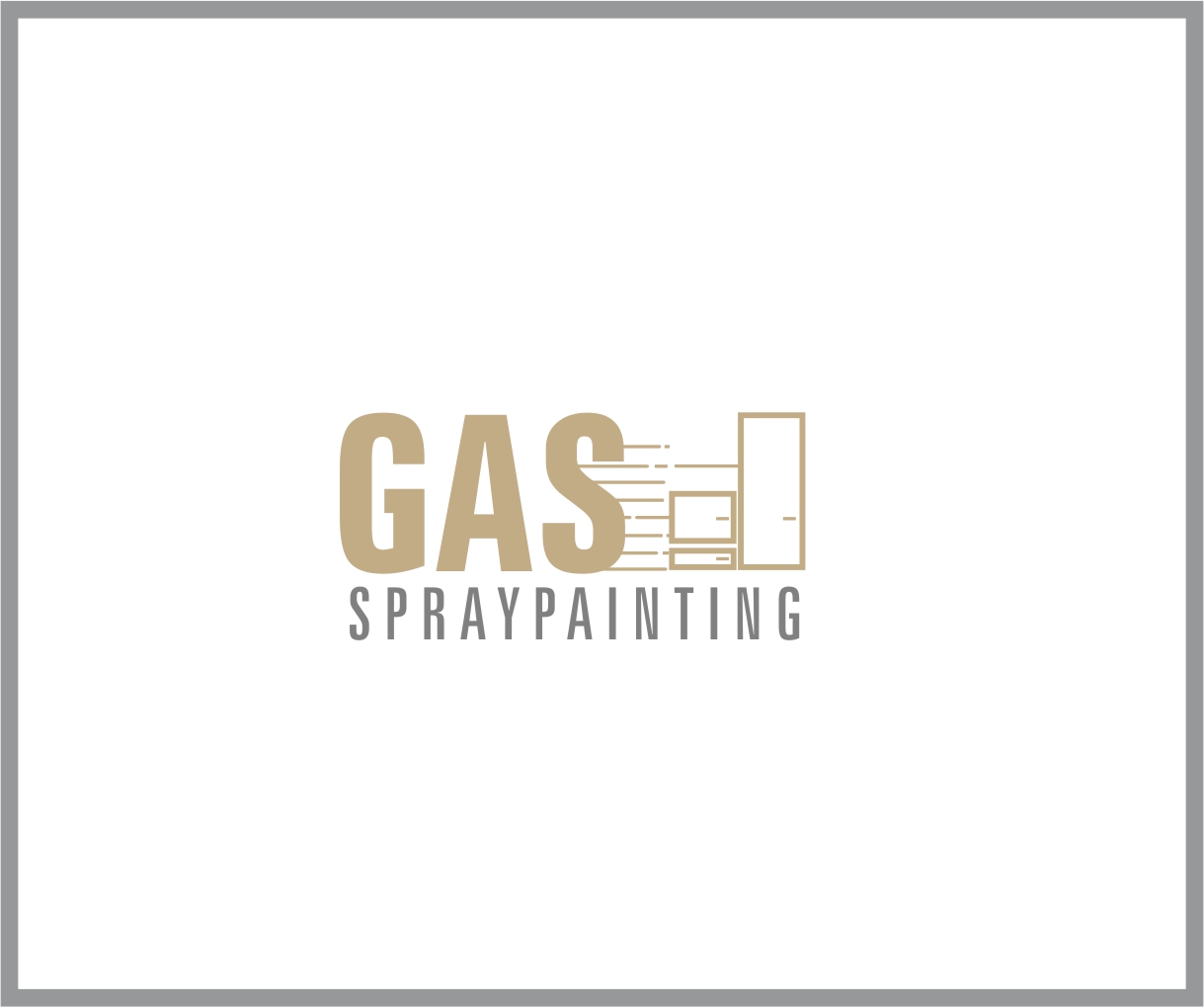 Diseño de Logo por Idesign estudio para GAS spraypainting | Diseño #21130840