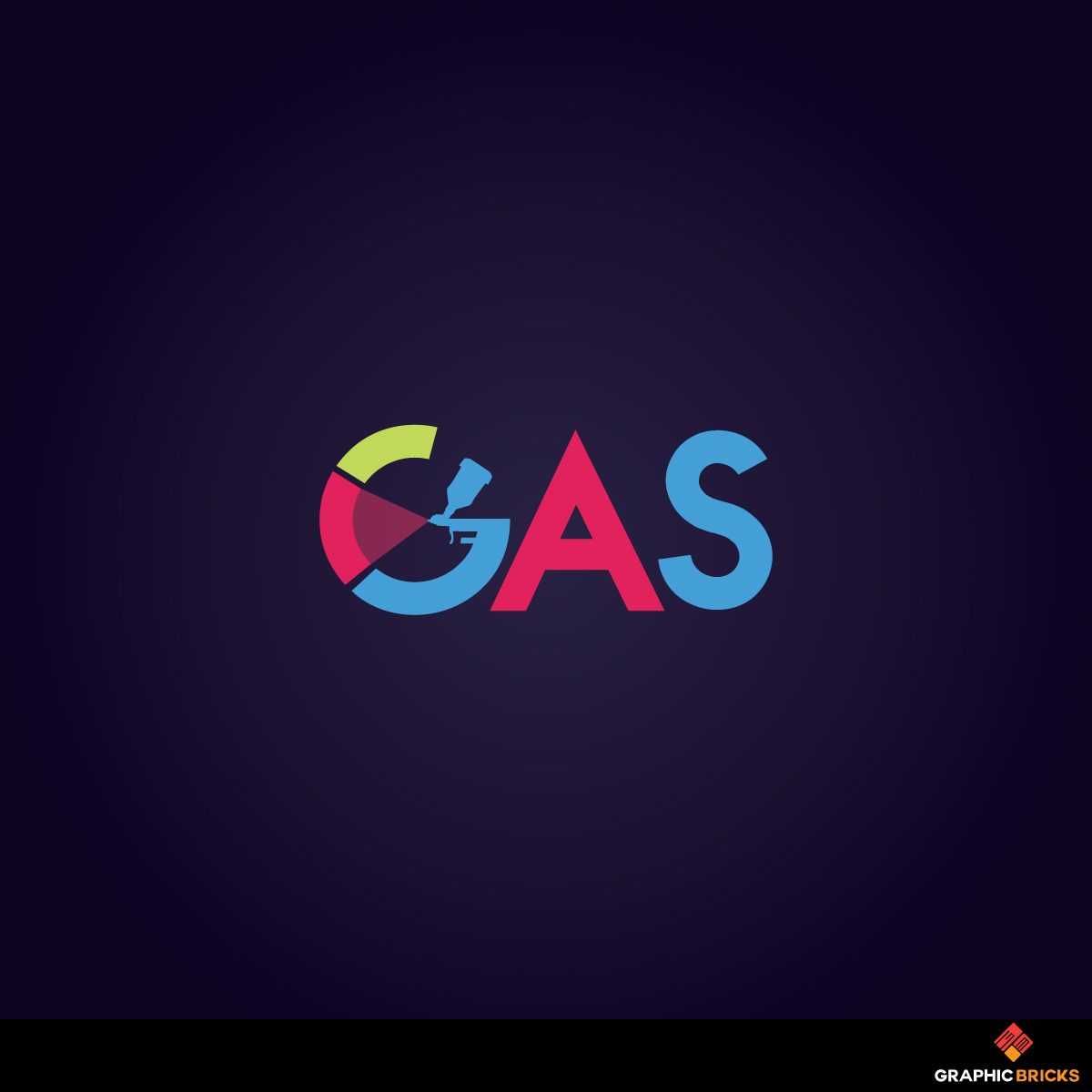 Logo Design by Graphic Bricks for GAS spraypainting | Design #21067785