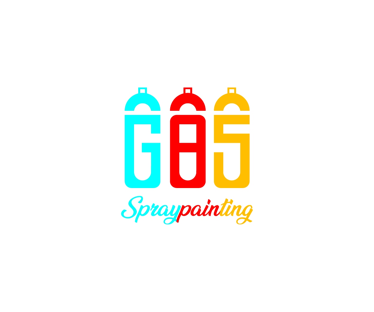 Logo Design by Swan_Kara for GAS spraypainting | Design #21075622