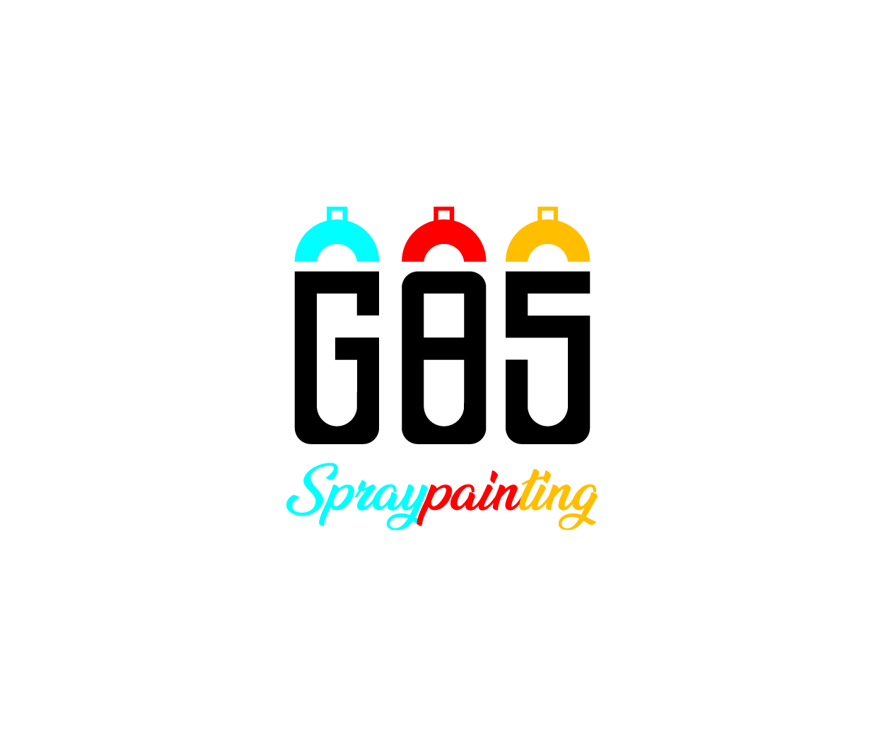 Logo Design by Swan_Kara for GAS spraypainting | Design #21075637