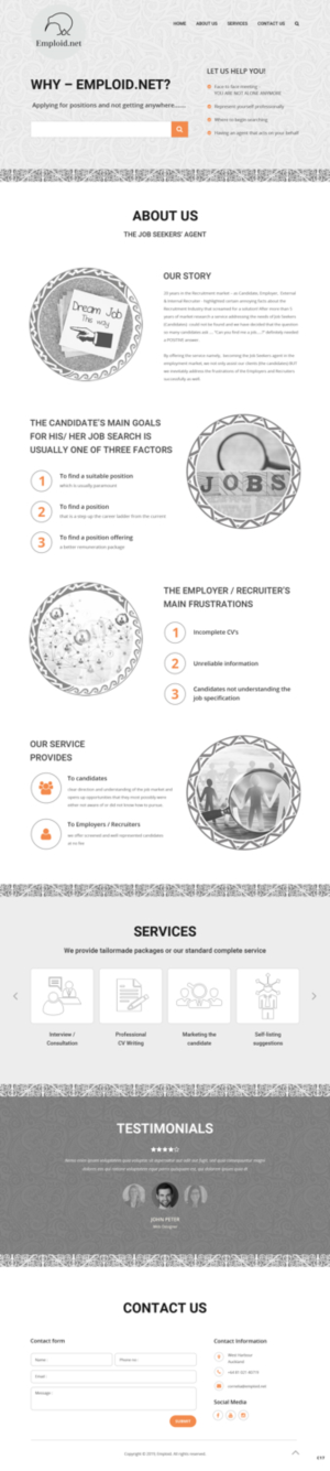 Diseño Web por pb para este proyecto | Diseño: #21078649