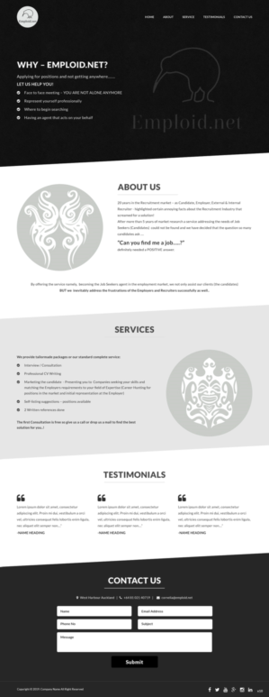 Diseño Web por pb para este proyecto | Diseño: #21078650
