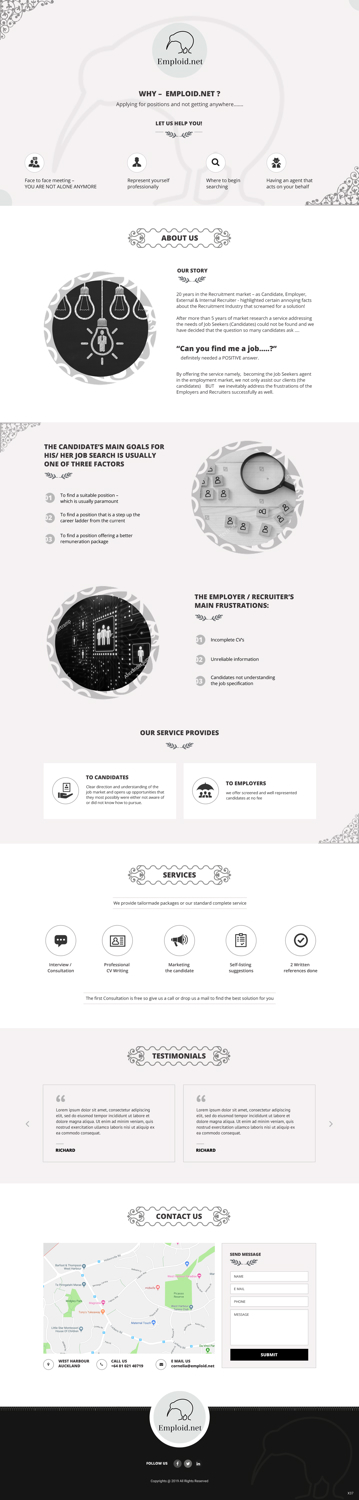 Web Design by pb for this project | Design #21078651