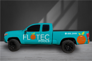 Truck Wrap Design for Awesome Pool Company | Design de Covering de Véhicule par Maxo-Biz