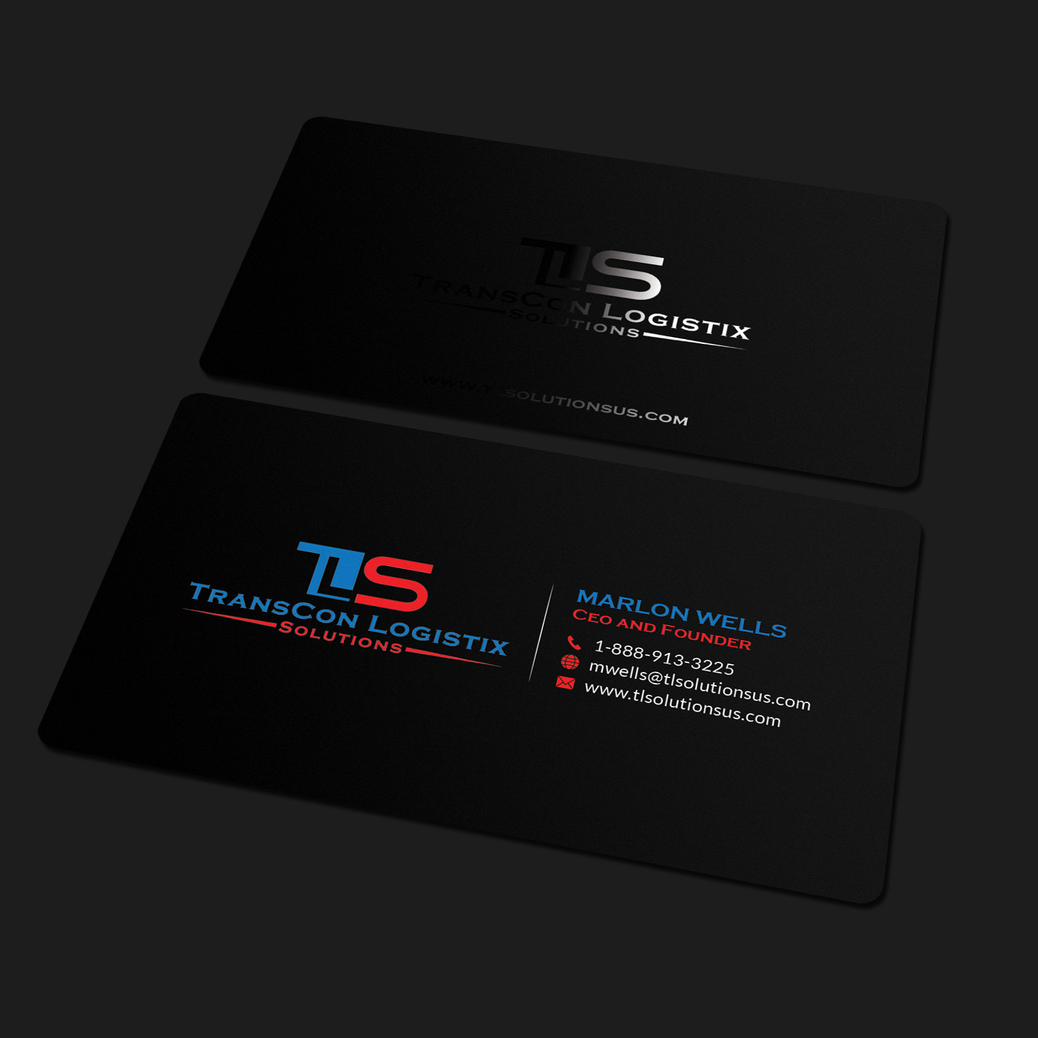 Visitenkarten-Design von Sandaruwan für TransCon Logistix Solutions  | Design #21069212