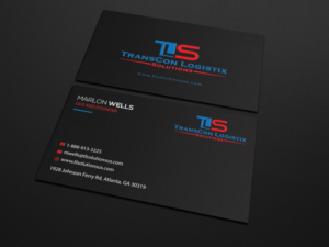 Business Card Design by Riz' for TransCon Logistix Solutions  | Design: #21066937