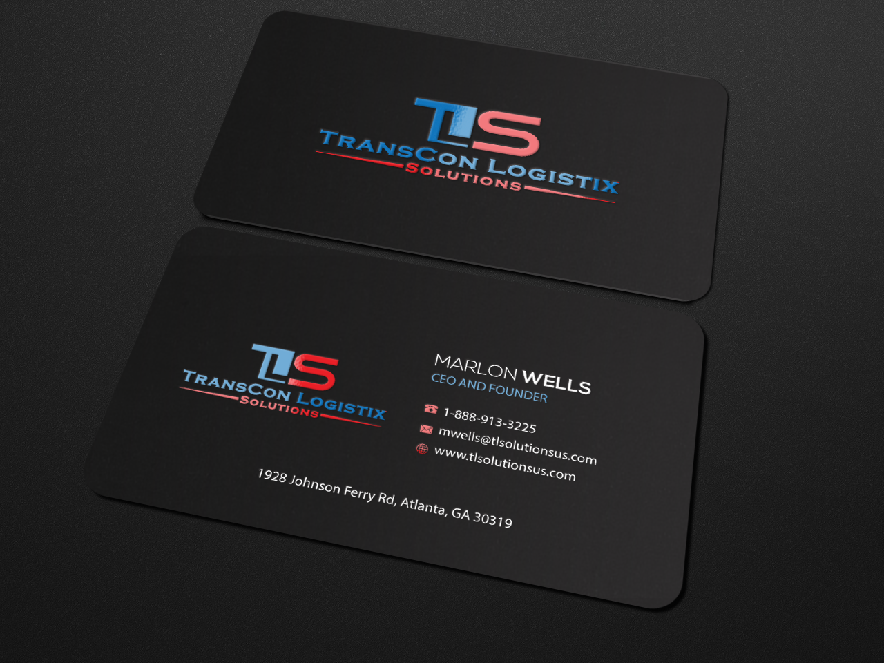 Business Card Design by Riz' for TransCon Logistix Solutions  | Design #21066939