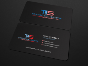 Business Card Design by Riz' for TransCon Logistix Solutions  | Design: #21066939