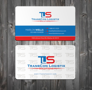 Business Card Design by Riz' for TransCon Logistix Solutions  | Design: #21066996