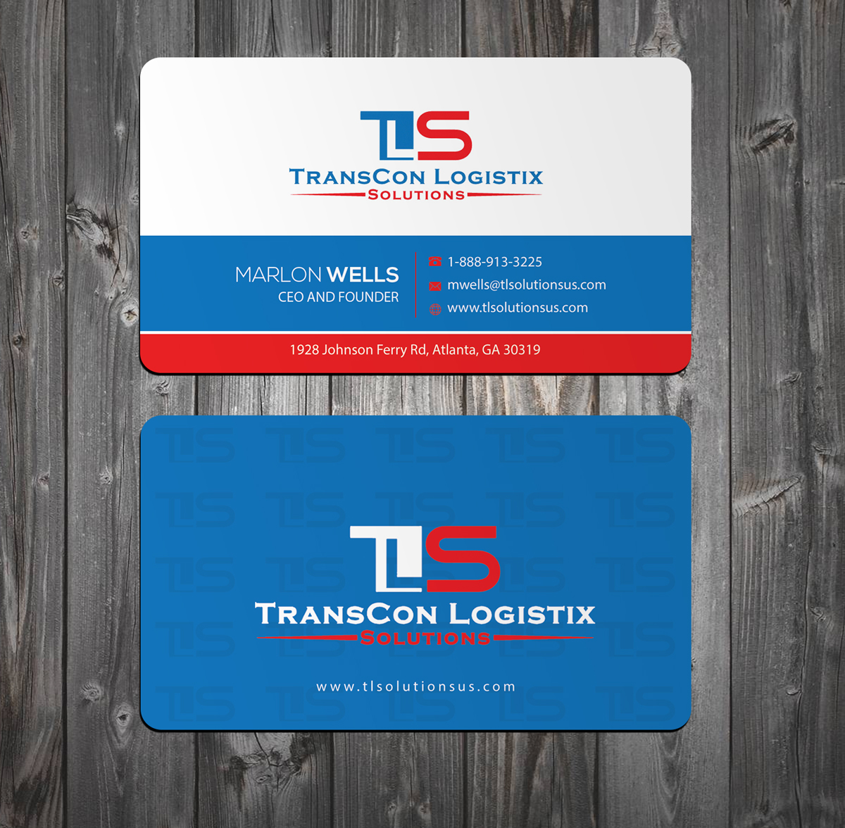 Business Card Design by Riz' for TransCon Logistix Solutions  | Design #21067053