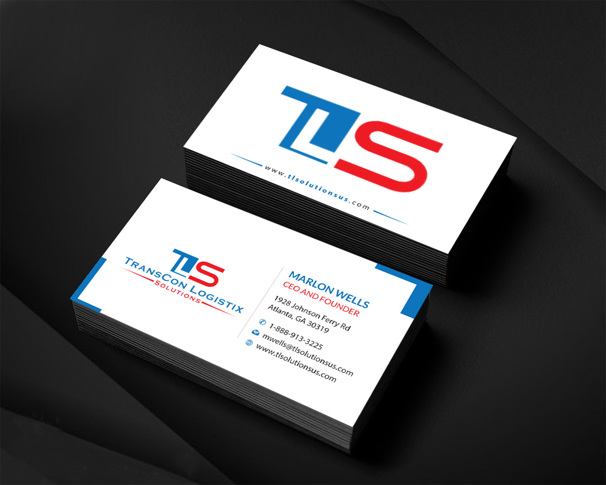 Diseño de Tarjeta de Presentación por Infinitive Technology para TransCon Logistix Solutions  | Diseño #21066978