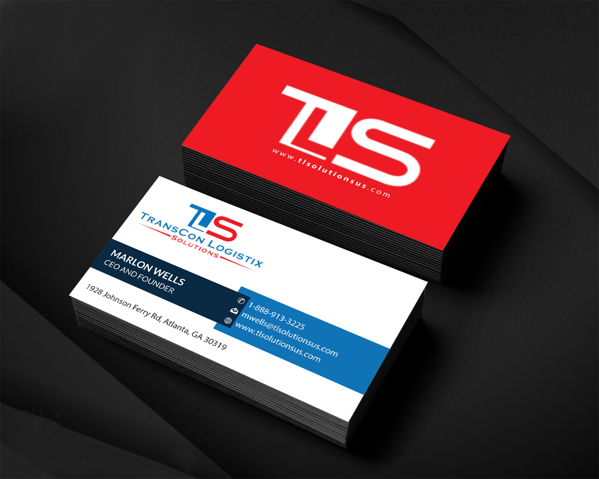 Business Card Design by Infinitive Technology for TransCon Logistix Solutions  | Design #21067001