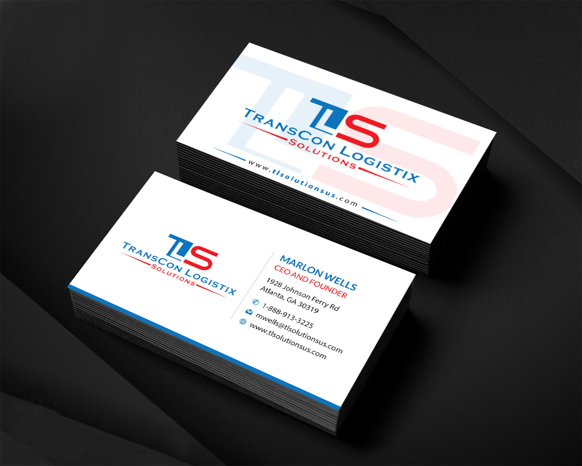 Business Card Design by Infinitive Technology for TransCon Logistix Solutions  | Design #21067025