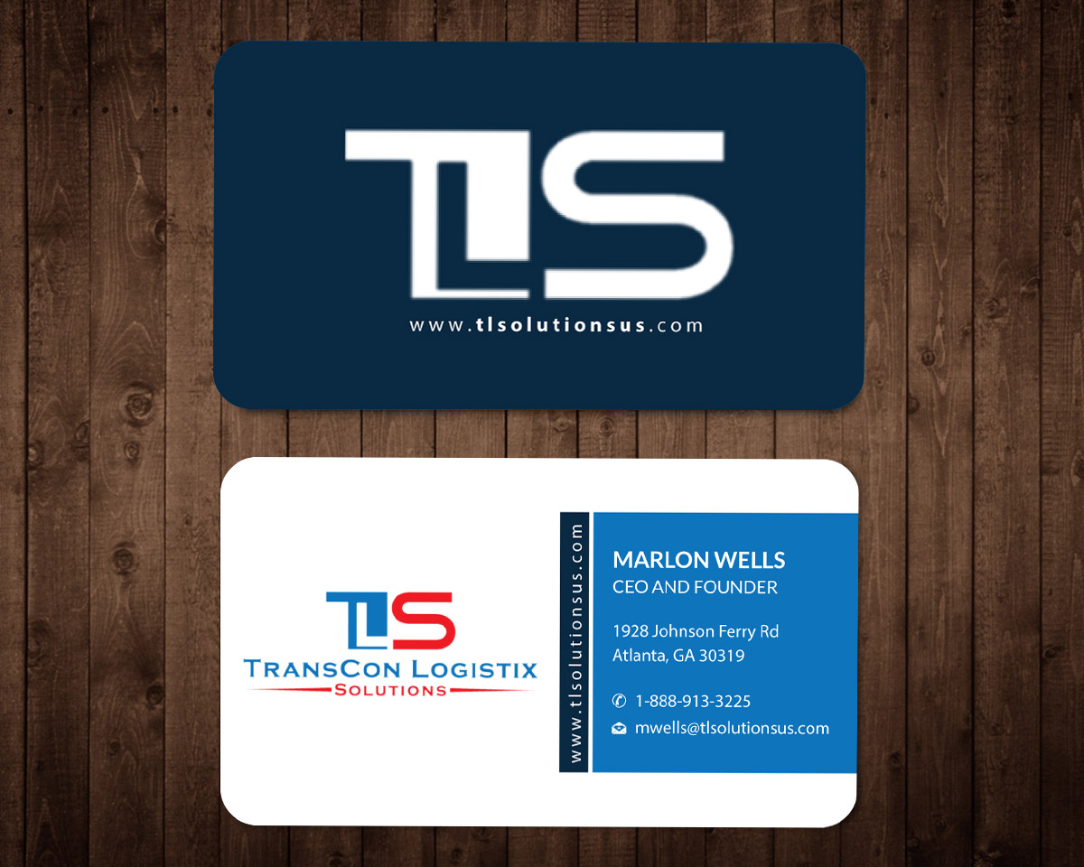 Diseño de Tarjeta de Presentación por Infinitive Technology para TransCon Logistix Solutions  | Diseño #21067475