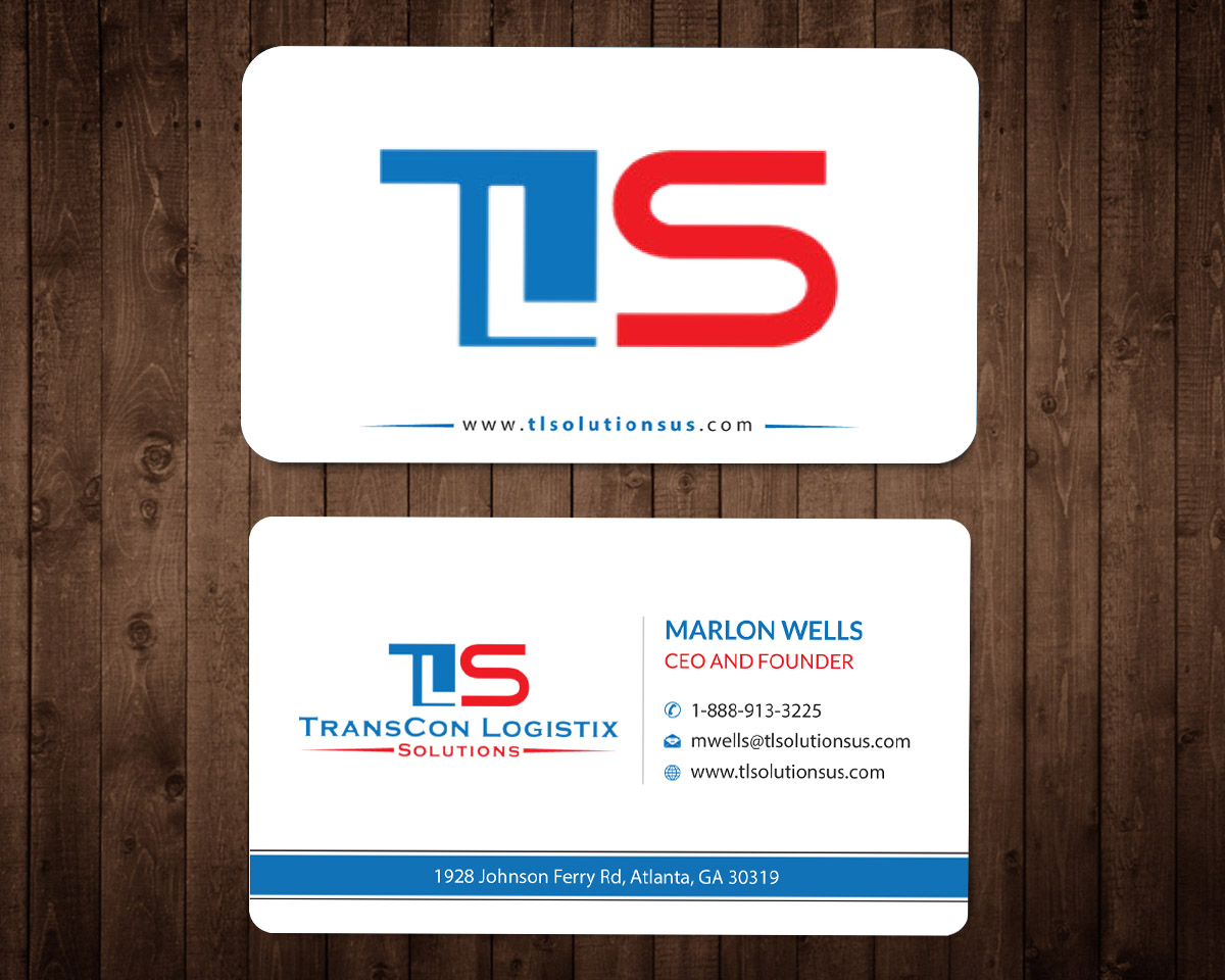 Business Card Design by Infinitive Technology for TransCon Logistix Solutions  | Design #21067482