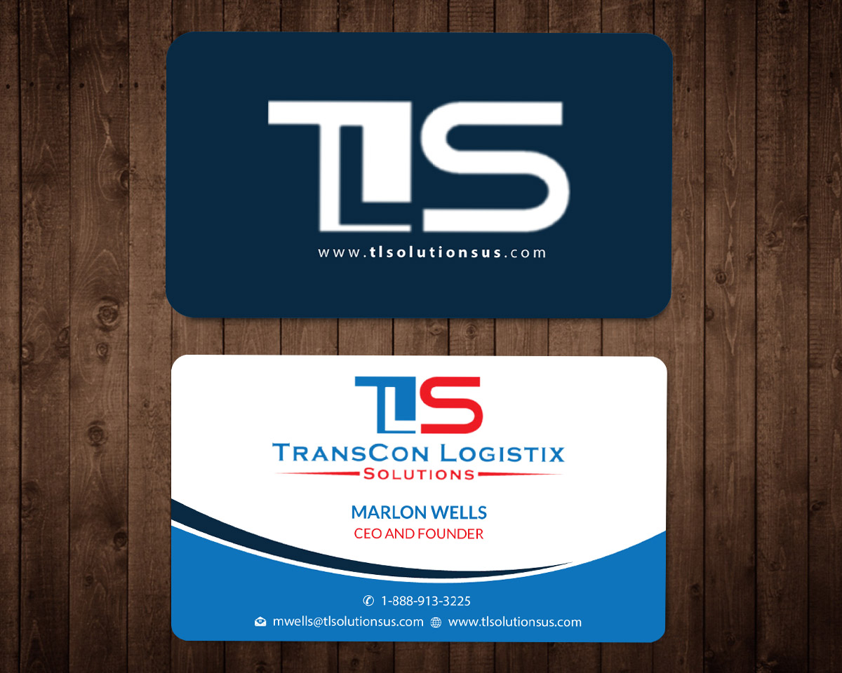 Design de Carte de Visite par Infinitive Technology pour TransCon Logistix Solutions  | Design #21067484