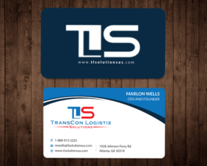 Business Card Design by Infinitive Technology for TransCon Logistix Solutions  | Design: #21067487