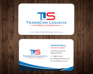 Business Card Design by Infinitive Technology for TransCon Logistix Solutions  | Design: #21067488