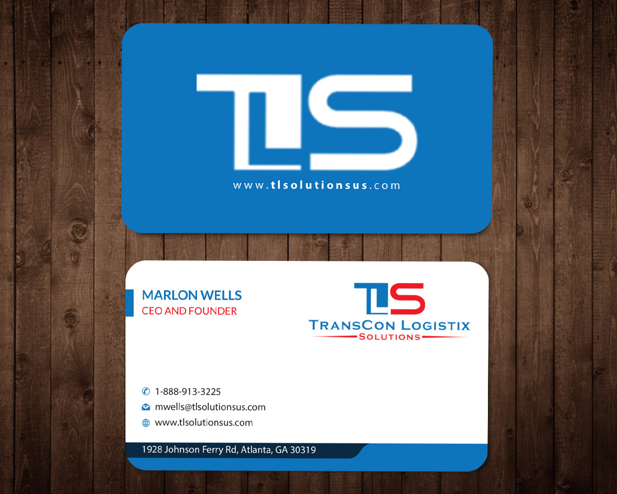 Design de Carte de Visite par Infinitive Technology pour TransCon Logistix Solutions  | Design #21067489