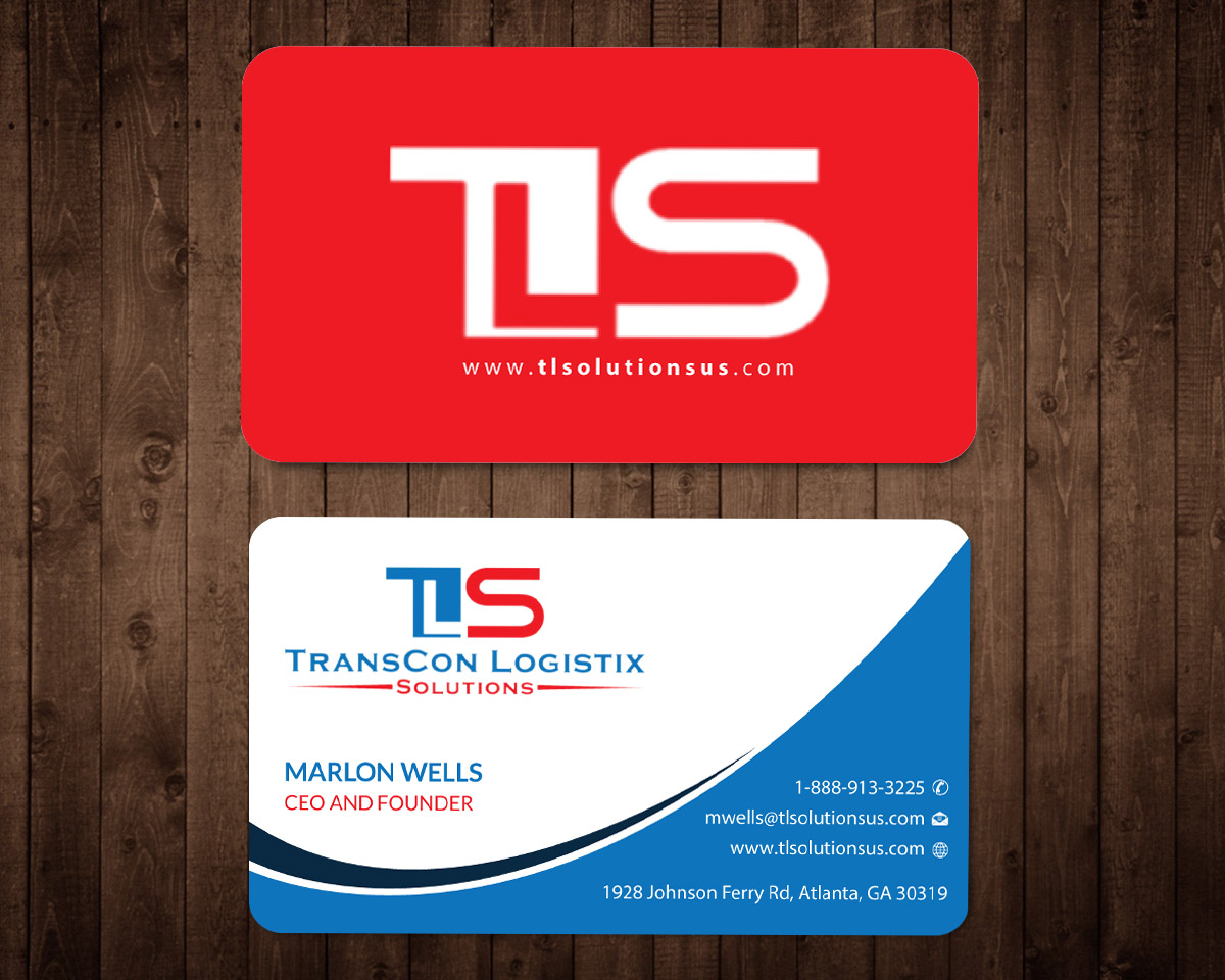 Design de Carte de Visite par Infinitive Technology pour TransCon Logistix Solutions  | Design #21067490