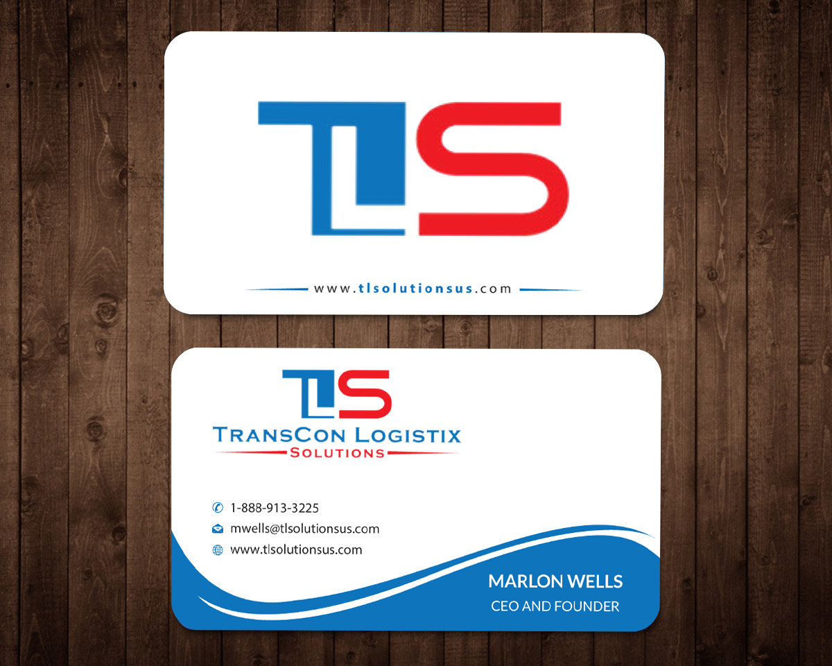 Diseño de Tarjeta de Presentación por Infinitive Technology para TransCon Logistix Solutions  | Diseño #21067491