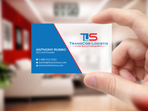 Business Card Design by Creations Box 2015 for TransCon Logistix Solutions  | Design: #21066737