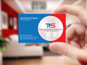 Business Card Design by Creations Box 2015 for TransCon Logistix Solutions  | Design: #21066739