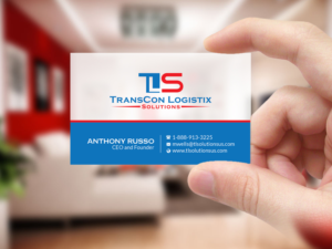 Business Card Design by Creations Box 2015 for TransCon Logistix Solutions  | Design: #21066740