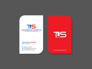 Business Card Design by Creations Box 2015 for TransCon Logistix Solutions  | Design: #21067416